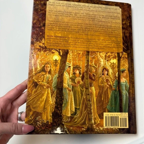 Golden Dreams: The Art of Ruth Sanderson Book Signed‎ First Edition